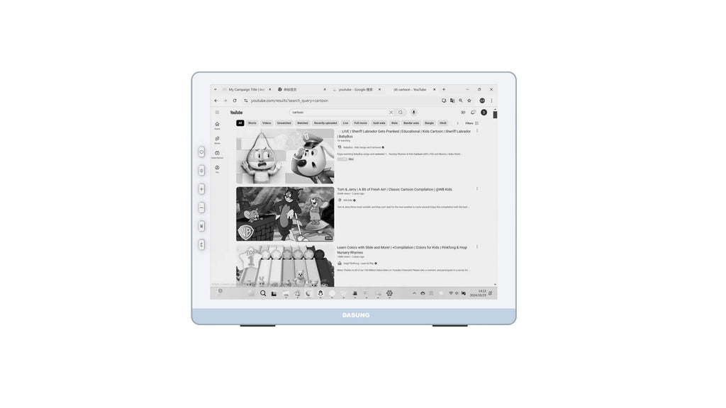 DASUNG 13.3" 13K Black & White E-Ink Monitor - 37Hz