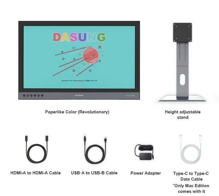 Dasung 253 REVO 25.3" Color 33Hz E-Ink Monitor