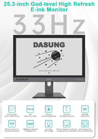 Dasung 253 REVO 25.3" Monochrome 33Hz E-Ink Monitor